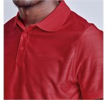 Mens Milan Golf Shirt Red